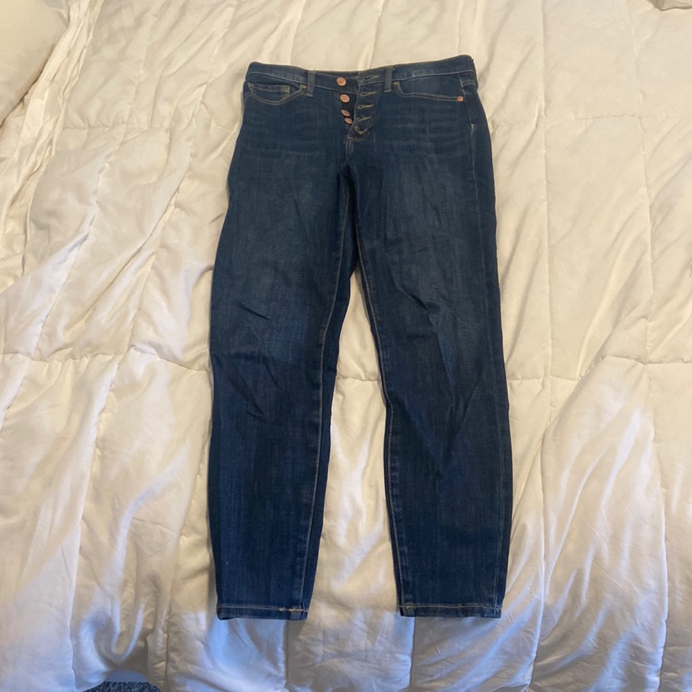 Banana Republic High-Rise Skinny Jeans